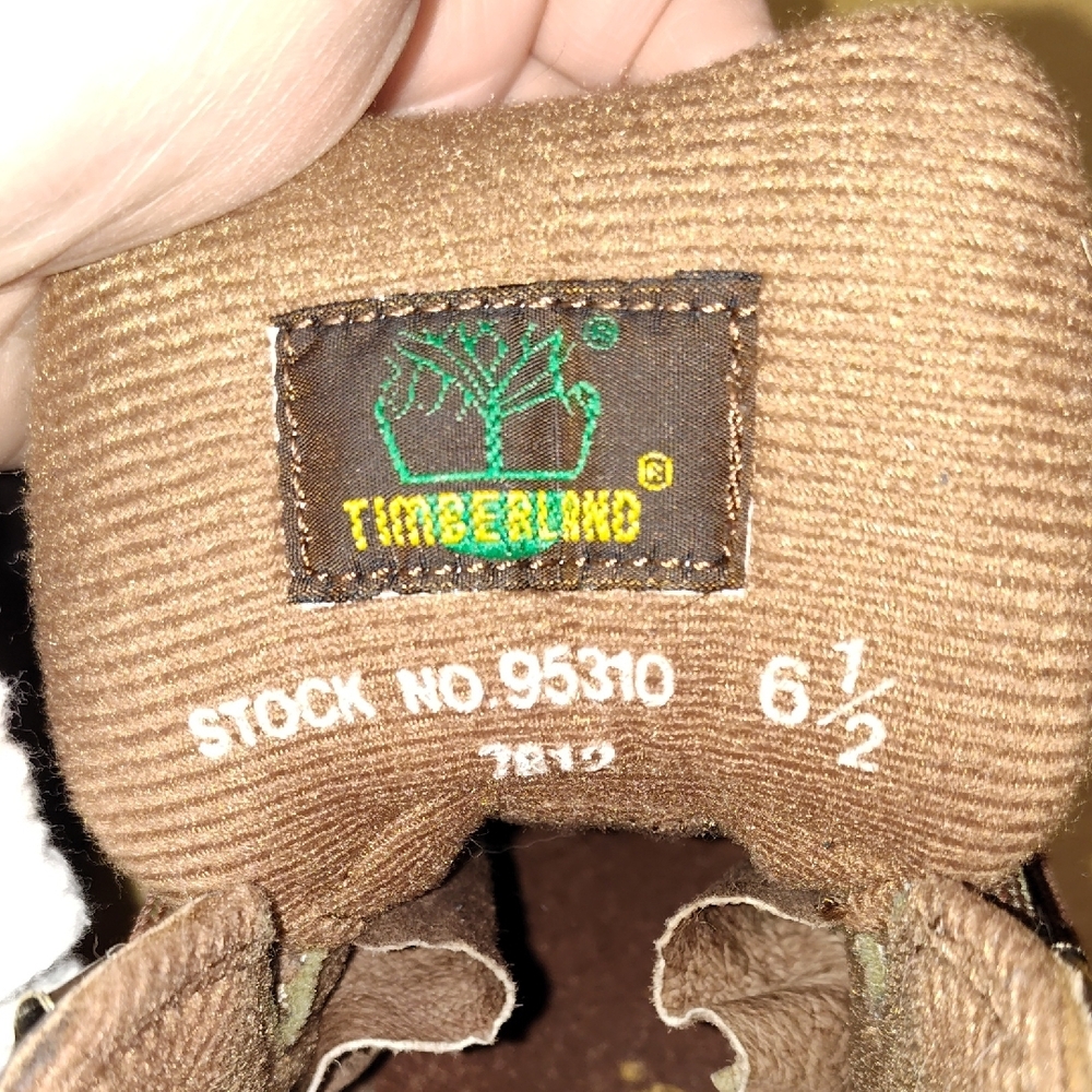 Timberland Euro Hiker boots in brown leather Womens 6.5 - Picture 13 of 13